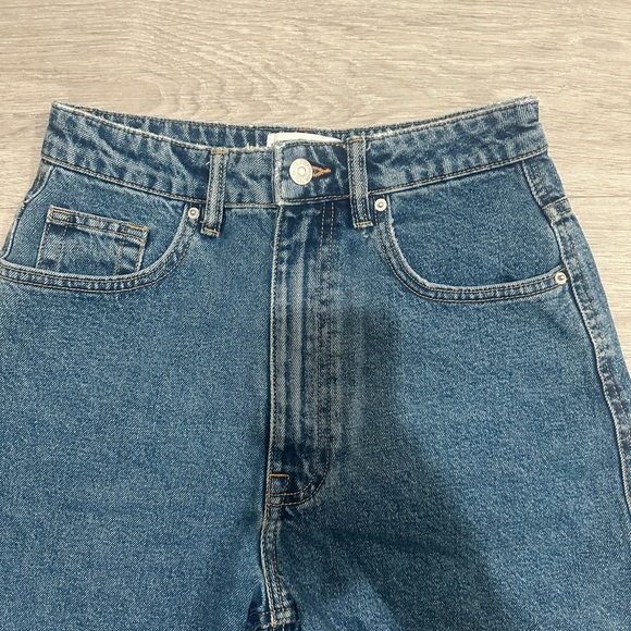 Zara Blue Jean Shorts for Women - Picture 2 of 4